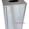 Basurero ATM rectangular para cajeros