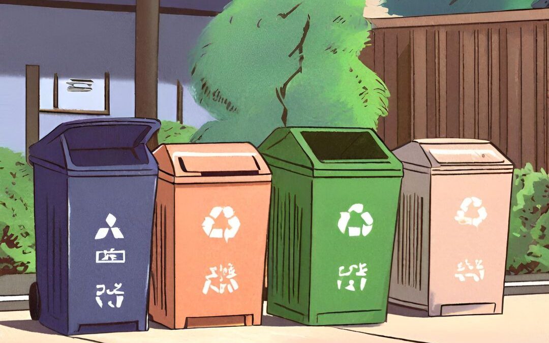 Contenedores de reciclaje para espacios públicos