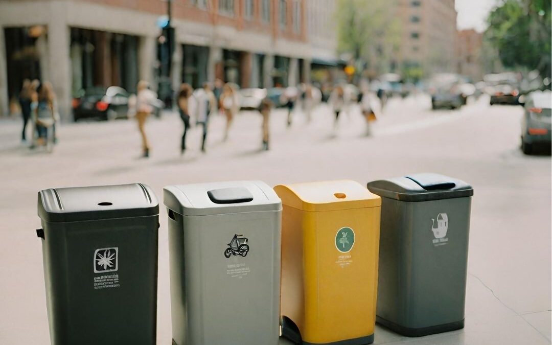 Cubos de basura inteligentes y conectados