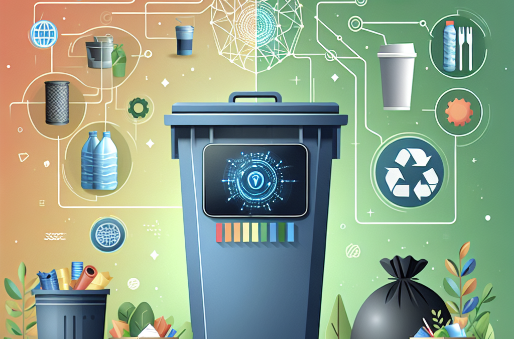 Integración de tecnología de reconocimiento de residuos en contenedores