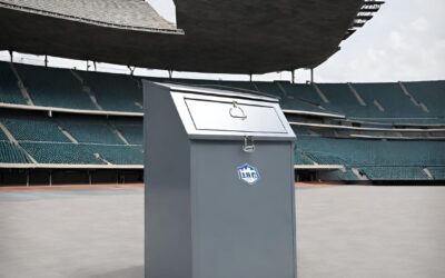 Basureros para estadios y arenas deportivas
