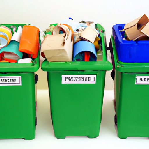 Basureros para reciclaje en oficinas