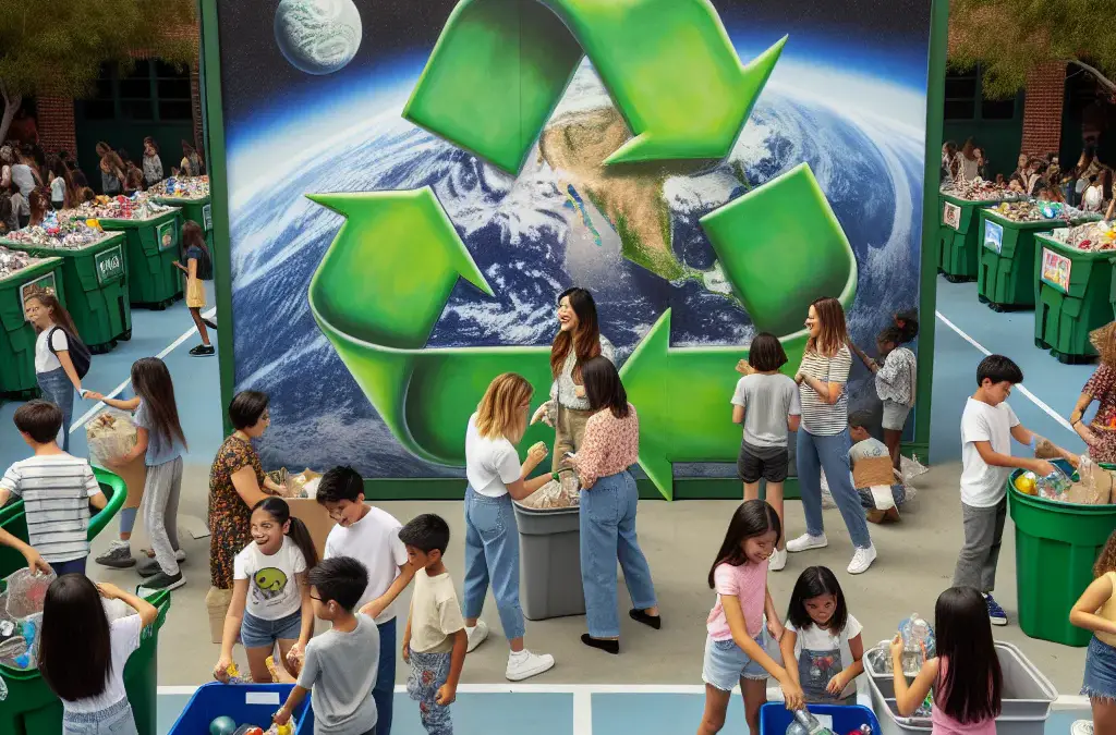 Promoción del reciclaje en escuelas