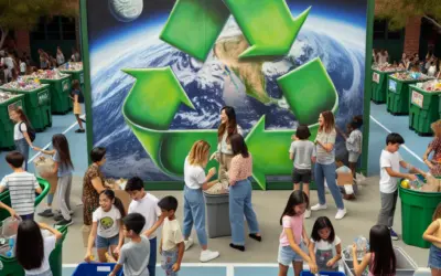 Promoción del reciclaje en escuelas