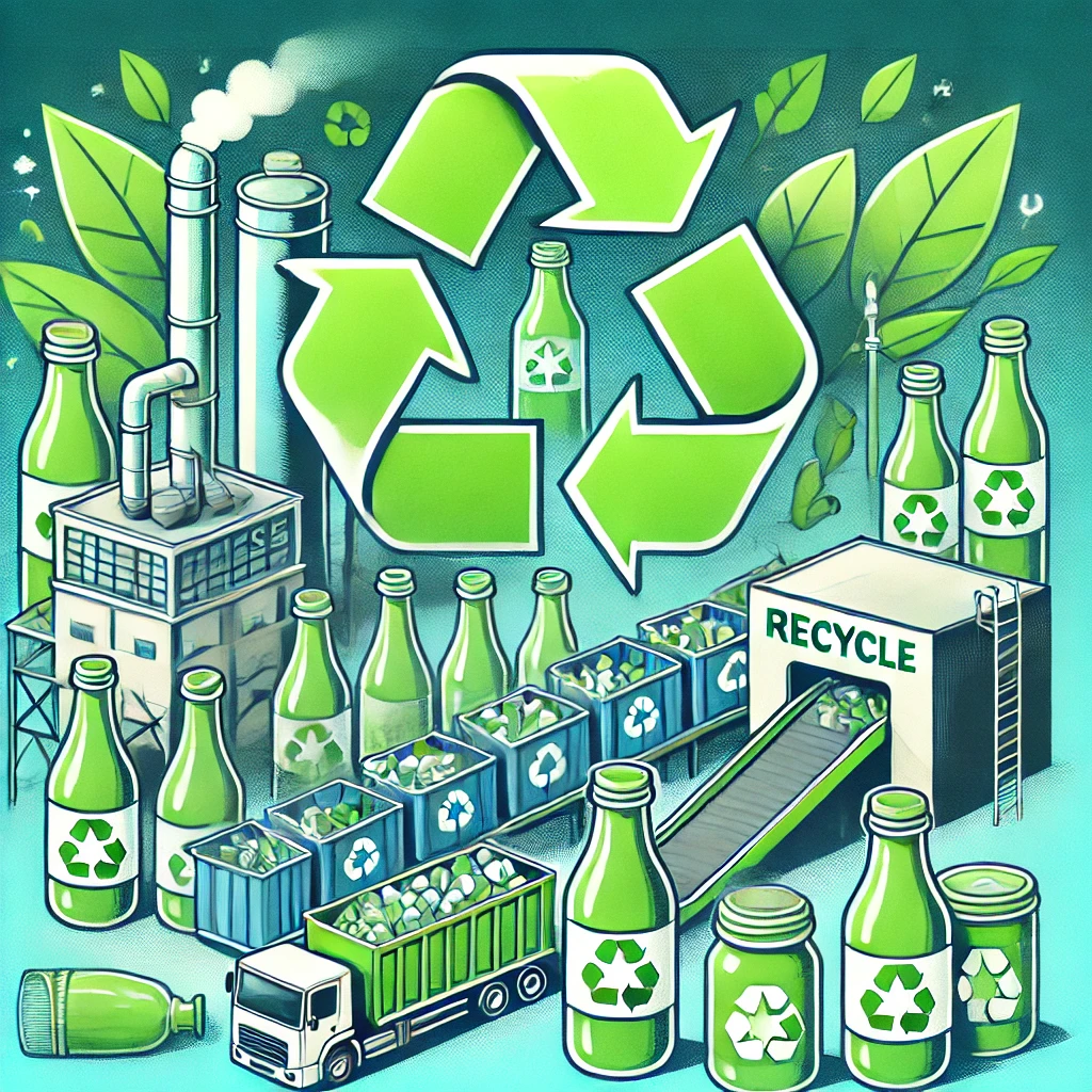Reciclaje de productos de vidrio
