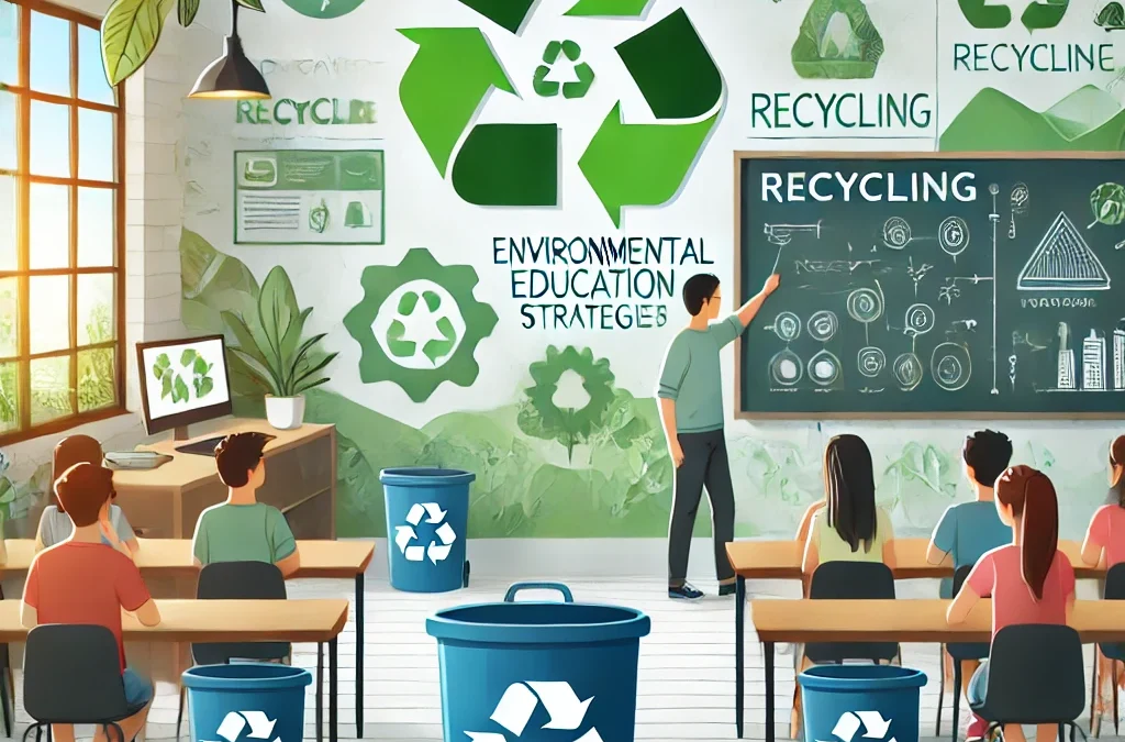 Estrategias de educación ambiental en reciclaje