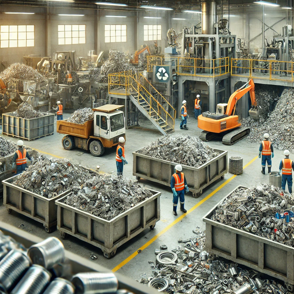 Reciclaje de productos de metal