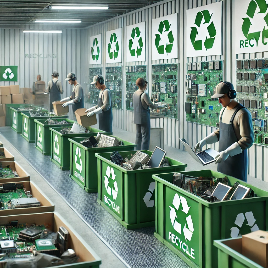 Reciclaje de productos electrónicos